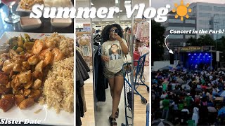 All The Summer Vibes 🍍 | Concert In The Park, Failed Date, Book Recommendations, & A Huge Haul!