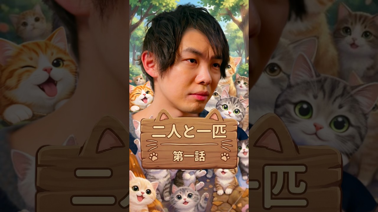 命を拾う覚悟、あなたにはありますか？【ショートドラマ】【いちについて！】【二人と一匹 1 話】