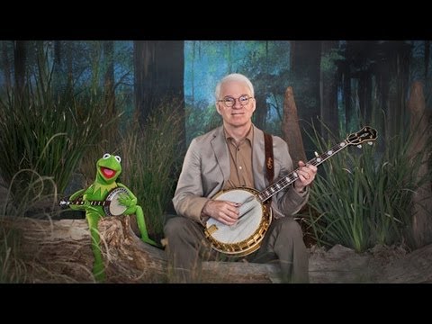 Steve Martin and Kermit the Frog in "Dueling Banjos"