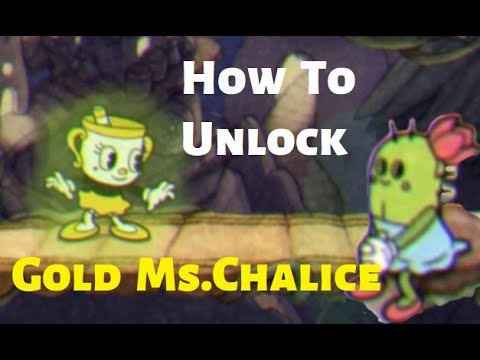 How to unlock Golden Ms.Chalice (Cuphead DLC Secret)