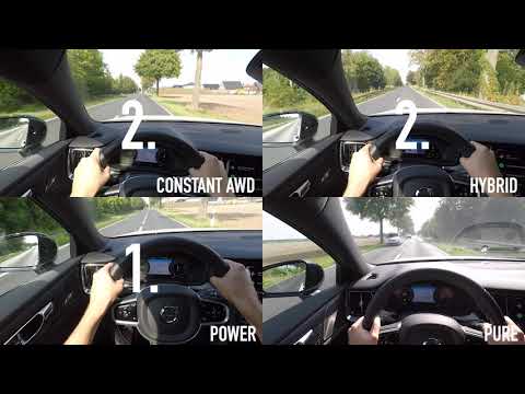 Volvo V60 T6 Twin Engine - Beschleunigung in unterschiedlichen Drive Modes 0 auf 100 TEST