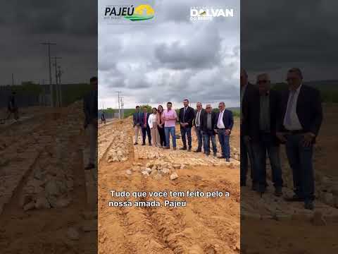 Pajeú do Piauí Avança com Nova Obra de Calçamento em parceria com o Senador Ciro Nogueira