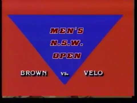 1983 NSW Open   Brown v Velo