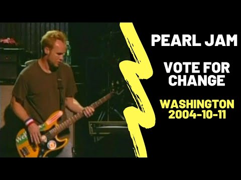 Pearl Jam  2004-10-11 Washington, DC [Vote for Change Tour]