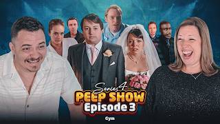 Jeremy's Ex-Wife Nancy is BACK! 🏋️‍♂️ Americans React to Peep Show S4E3