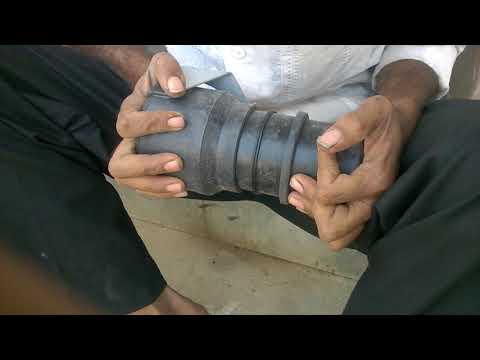 Hdpe pipe joint by hand