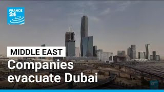 Companies evacuate Dubai financial district after Iran threats • FRANCE 24 English