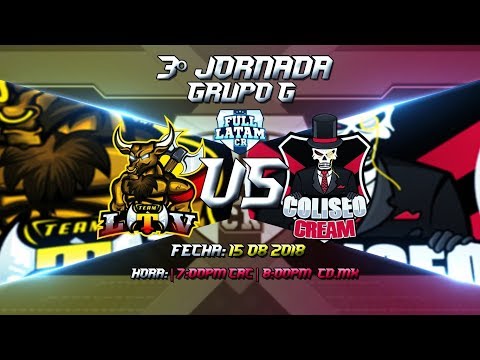 FULL LATAM CR | TEAM LTV Vs COLISEO CREAM | CLASH ROYALE