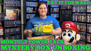 Monthly Power Pack - Videogame Mystery Box Unboxing - Community Box!