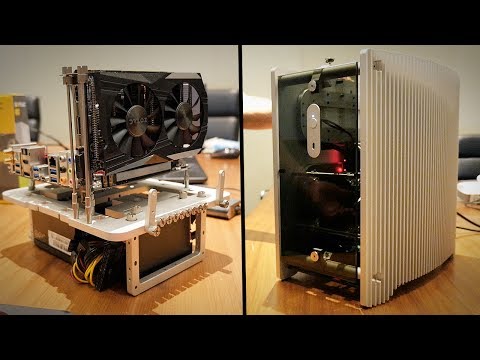 Streacom's PASSIVELY COOLED Micro-ATX Case & Cutest Mini-ITX Test Bench Ever!
