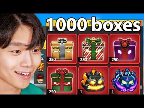 I Opened 1000 Gift Boxes to Get EVERY Blox Fruit