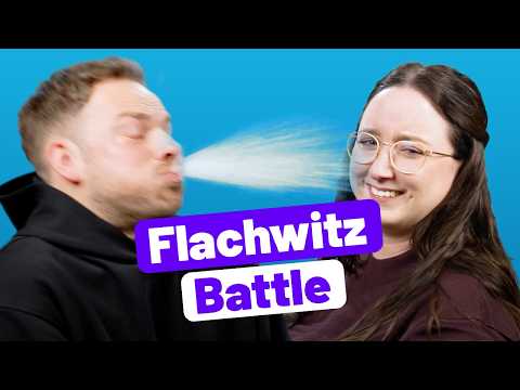 Water Fight Challenge: Dad Joke Battle (with Anna and Lennard)