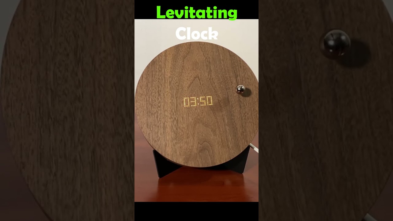 Flyte Mindblowing Levitating Clock 🔥 #shorts