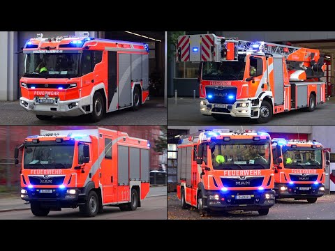 [E-LHF, A.N.T.S. & MEHR!] - BERLINER FEUERWEHR | EINSATZFAHRTEN verschiedener FEUERWACHEN & MEHR!