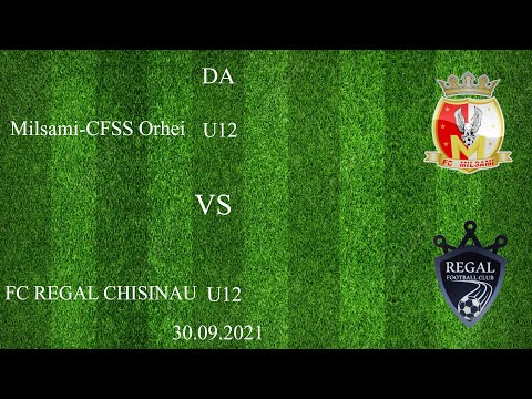 30.10.2021 DA U -12 Milsami-CFSS Orhei - FC Regal Chisinau   0 - 1