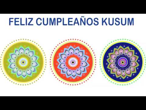 Kusum   Indian Designs - Happy Birthday