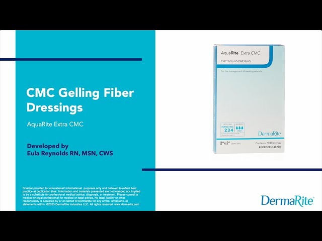CMC Gelling Fiber Dressings