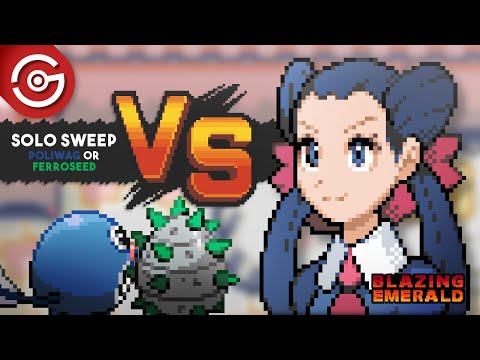 Solo Sweep Roxanne (Gym 1) - Pokemon Blazing Emerald (Hard Mode) V1.6