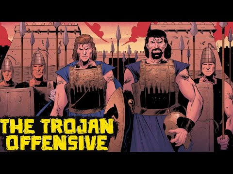 The Trojan Offensive - The Counterattack of Hector's Warriors - The Trojan War Saga Ep 20