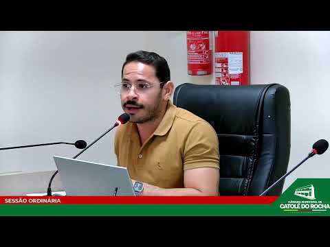 A Câmara Municipal de Catolé do Rocha–PB. *1ª Sessão Estudantil* - 15/09/2026