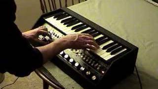 Video thumbnail for The Wersi Bass Synthesizer by AutomaticGainsay