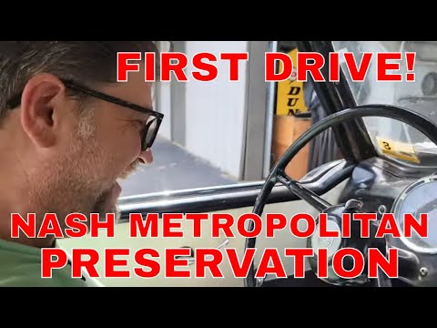 Thumbnail for FIRST DRIVE! Nash Metropolitan Preservation Project - Kevin Baxter - Pro Twin - Baxters Garage by Nash Metropolitan