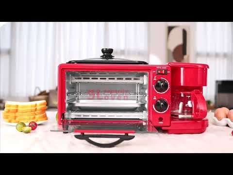 How to use Decakila Breakfast Maker 1050W 3in1 MultiFunction 9L Oven