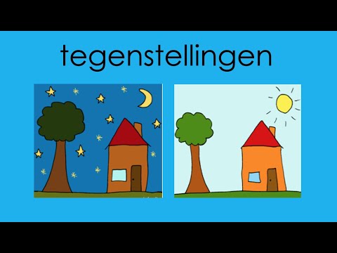 Taal voor kleuters: Tegenstellingen deel 1