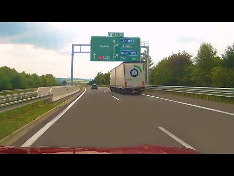 Trmice - Praha, Highway A8/E442/E55
