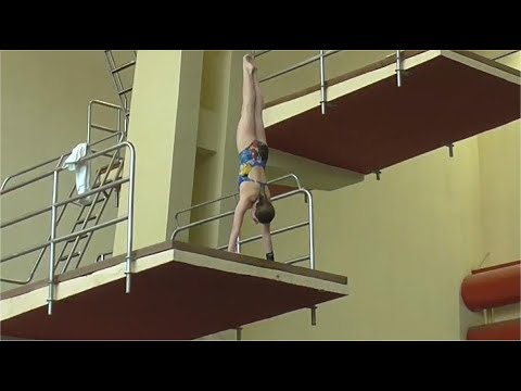 German Youth Champs, HALLE: Platform Final B  Girls  - 10.02.2018