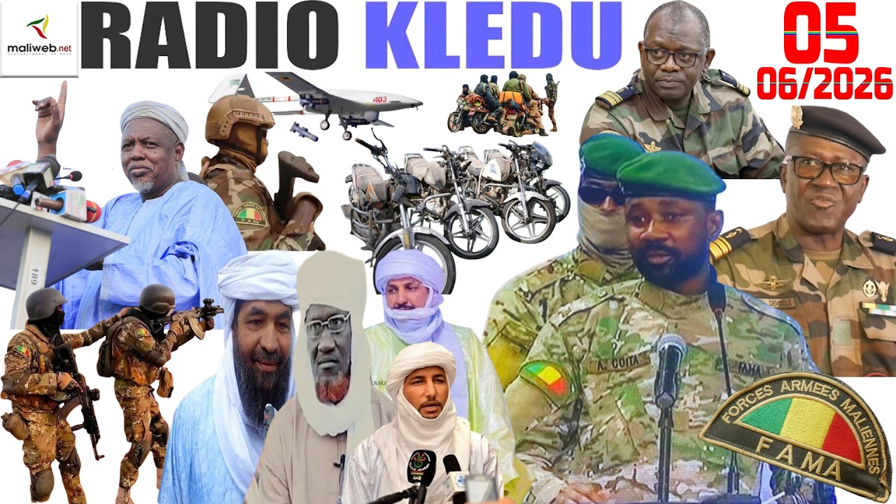 La Revue de Presse de la RADIO KLEDU du 05 Juin 2026