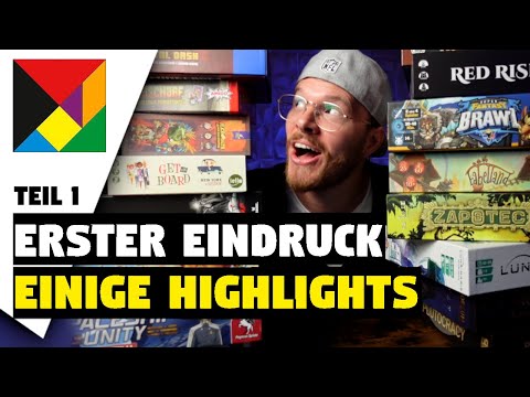 Diese Spiele konnte ich mir schon anschauen! Teil 1 🔥 Spiel Essen 2022