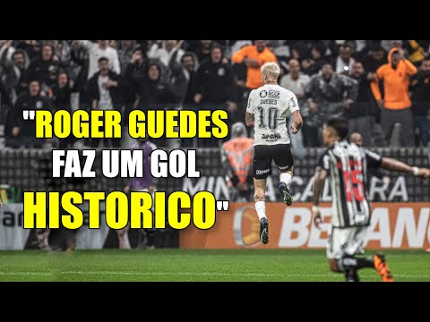 EMOCIONANTE! Narração do Gol HISTORICO do ROGER GUEDES - Corinthians 2x0 Atlético MG- COPA DO BRASIL