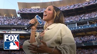 Download lagu Tinashe & Deborah Cox perform National Anthems 🇺🇸🇨🇦 ahead of World Series Game 4 mp3 Download lagu Tinashe & Deborah Cox perform National Anthems 🇺🇸🇨🇦 ahead of World Series Game 4 mp3