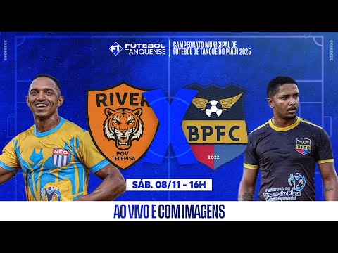 RIVER X BOM PRINCÍPIO | 2ª RODADA | CAMPEONATO MUNICIPAL DE FUTEBOL TANQUE DO PIAUI 2025