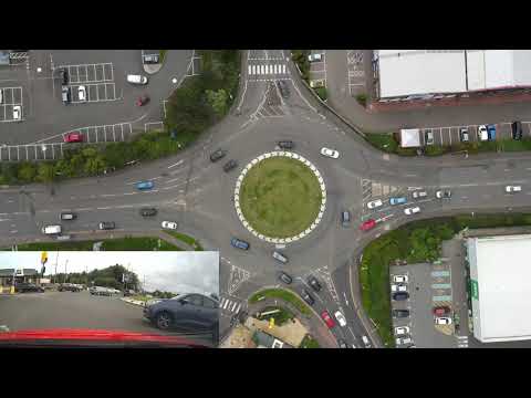 FORT KINNAIRD ROUNDABOUT NUMBER 1 - TOWARDS MUSSELBURGH