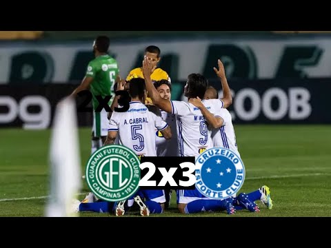 Melhores momentos Guarani 2x3 Cruzeiro| Brasileirão série B 2020