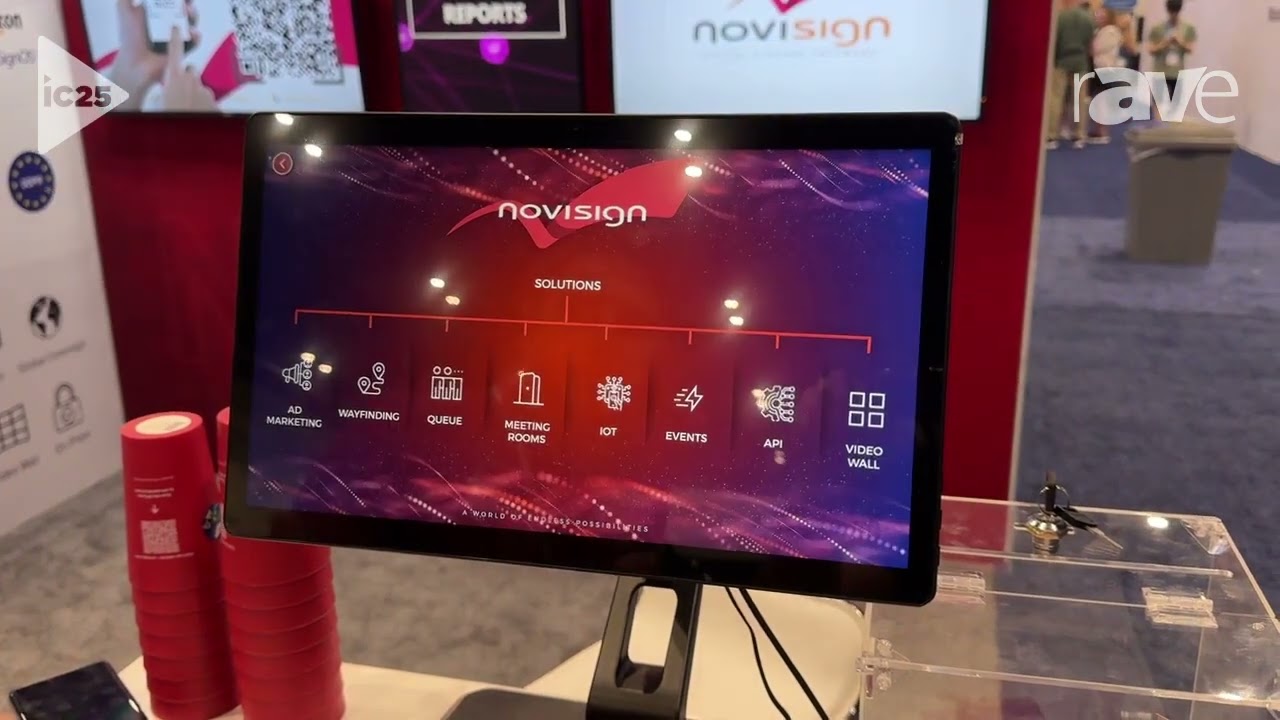 InfoComm 2025: NoviSign Demonstrates Wayfinding Solution in Digital Signage Software