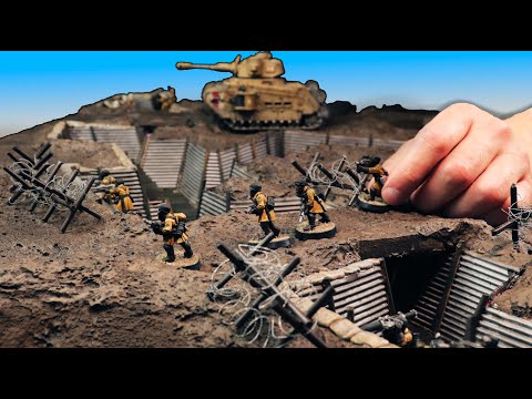 Making a Trench Warfare Table for Warhammer and Historical games