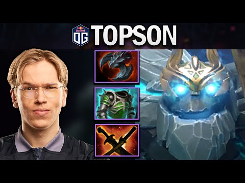 OG.TOPSON TINY WITH 900 GPM - DOTA 2 7.27 GAMEPLAY