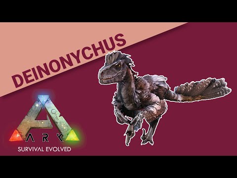 Ark Survival Evolve: Deinonychus Quick Guide to taming and breeding