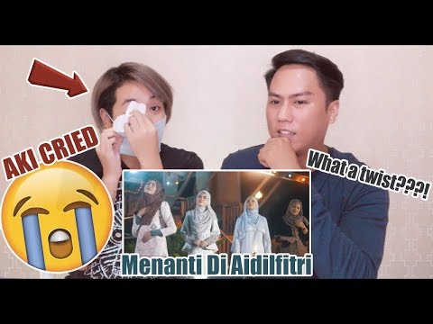 Menanti Di Aidilfitri   Wany Hasrita, Wani Syaz, Muna Shahirah, Wan Azlyn    REACTION