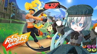 【おうち全身3D】誕生日ちびウカ様VSリングフィットアドベンチャー【mocopi】