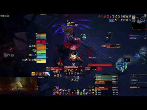Blood DK M ++19 SBG Tyrannical WITH COMMS - WoW Dragonflight Dungeon