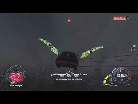 Need for Speed Unbound (PS5) - INSANE Air Jump (Ridiculous Physics lol) [1080p 60FPS HD]
