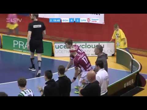 Highlights 3.ČF: FbŠ Bohemians - ACEMA Sparta Praha 5:4