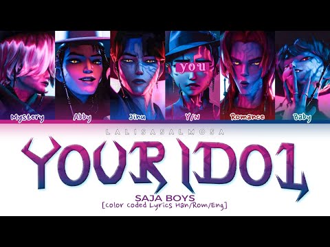 Saja Boys & YOU AS A MEMBER | Your Idol | [Karaoke 6 members version] K-POP DEMON HUNTERS