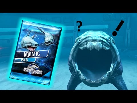 Aquatic pack !|Jurassic World the game Aquatic park |Episode Three