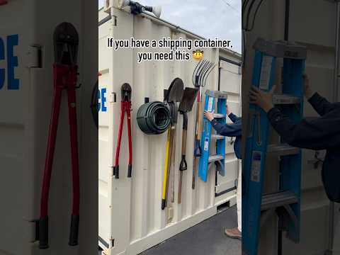 Video: Gator Magnetics Shipping Container Storage Hooks for Tools, Hoses, Shovels, & Ladders video thumbnail