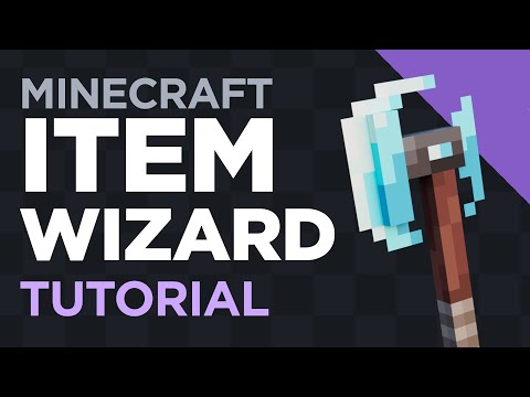 Blockbench - Minecraft Item Wizard - How To Make An Item